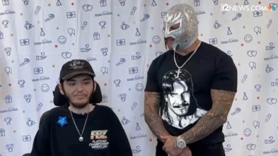 Make-A-Wish organiza una celebración llena de sorpresas para la estrella de la WWE Rey Mysterio