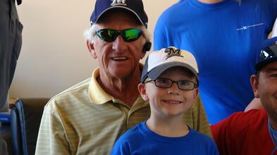Sam and Bob Uecker