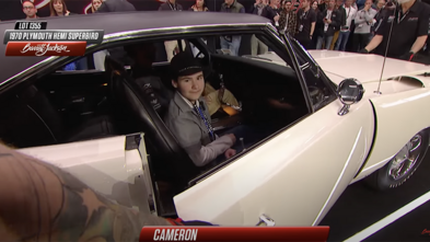 Barrett-Jackson creates a VIP wish experience for 13-year-old Cameron