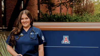 From wish kid to nurse: Zoie is determined to pay it forward