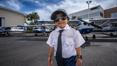 Embry Riddle makes boys dream of becoming a pilot take flight