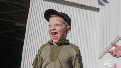 5 years later, Raiden shares the impact of his wish to become a SWAT team member