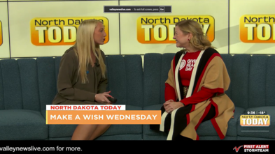 Billi and Tatum Discussing Giving Heart Day