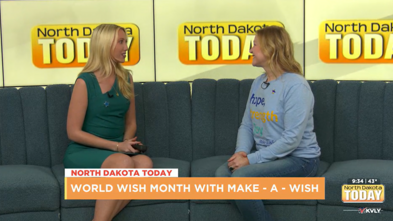 Billi and Tatum Discussing World Wish Month