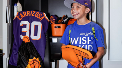 Josue's wish to go a Suns game is granted
