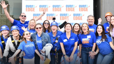 Make A Wish Central and Northern Florida team at Over the Edge