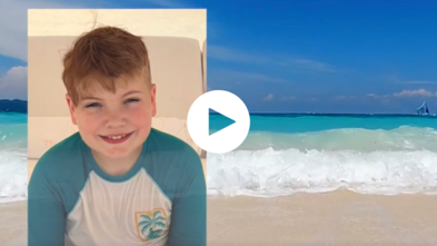 Boats, beaches, and buckets of fun! Miles has the adventure of a lifetime