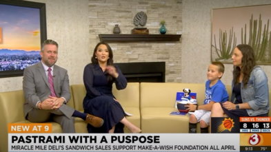 Pastrami with a Purpose: Miracle Mile Deli supporting wishes this month