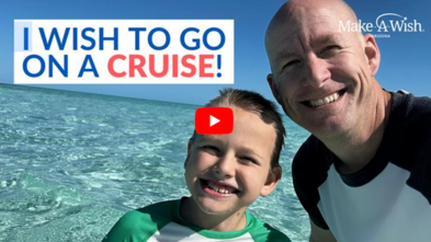  Christopher soaks up the sun on a seaside cruise adventure