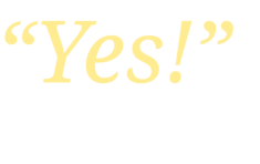 Say yes to wishes white