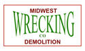 Midwest Wrecking Company Logo