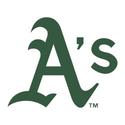Oakland A's green logo