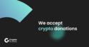 We accept crypto donations