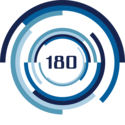 The 180 Group circular logo
