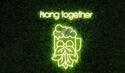 hang togther Harvey's Garden logo