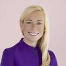 Katherine Wyker smiling in purple top