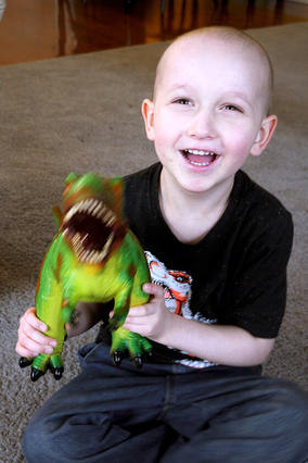 You'll Never Believe How Make-A-Wish Turned This Kid into a Dinosaur