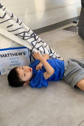 Matthew's wish to have a room makeover
