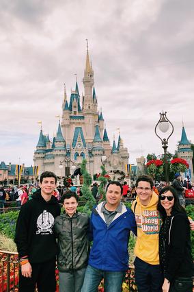 Dylan and Family at Walt Disney World® Resort