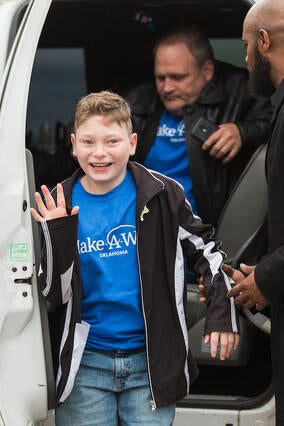 Wish kid Joshua