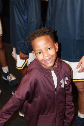 Wish kid Kaleb