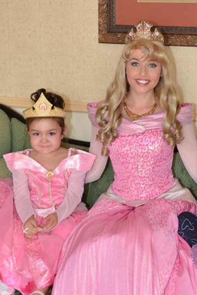 Fiona Wishes to Meet Princess Aurora