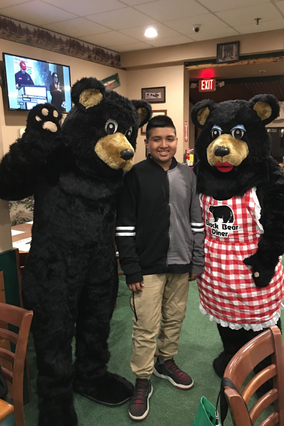 wish kid Ivan at Black Bear Diner