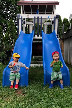 Luciano's wish to have a playset