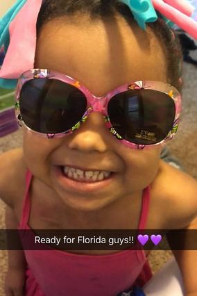 Aria ready to go to Disney