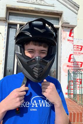 Cadyn Smit - UTV - Iowa - helmet 