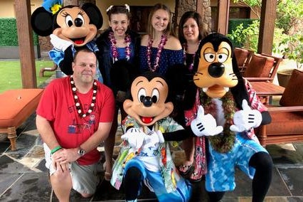 Wish Kid Marissa and Family in Hawaii