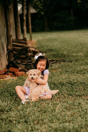 Maelin- Kate hugs Penny