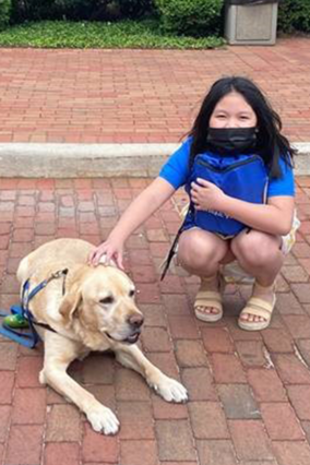 Kaylan meets Pongo