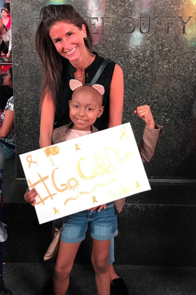 Jackie and Wish Kid Hailey