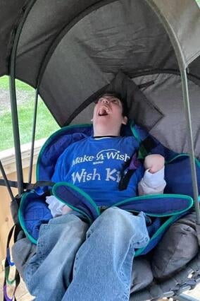 Ricky's Wish for an Outdoor Space