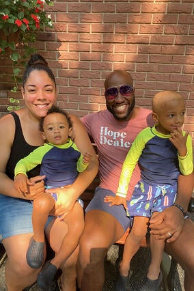 Miles' family