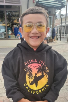 Leo on Catalina Island