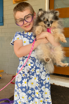 Charlotte wished to have a Pomeranian