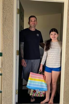 Giana and Dad