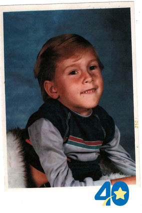 Portrait of J.D. at age 5 in 1984