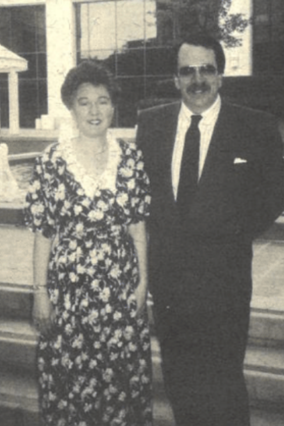 Lynda Carr and Bob Montgomery in 1993