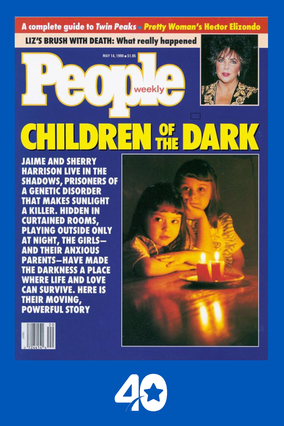 People Magazine cover featuring wish kid Jaime and her sister Sherry