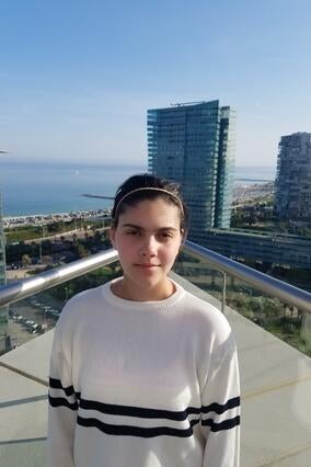 Francesca on her wish to go to Barcelona in 2017.