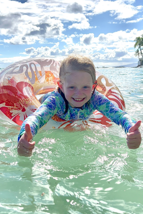 Hannah's wish to visit Hawaii