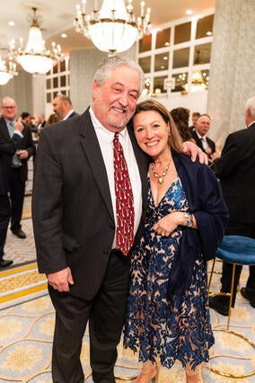 Ken Avery and CEO Betsy Biern at Evening of Wishes: Wishes by Design in 2023.
