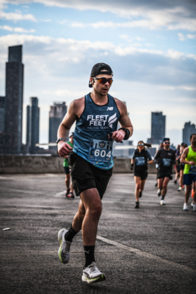 Wish Alum Michael Running Marathon