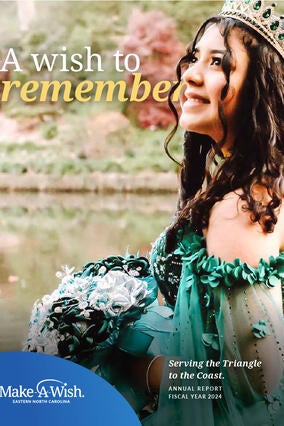 Make-A-Wish ENC Annual Report Cover Photo