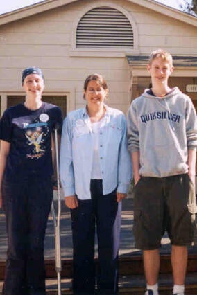Young Tai with Family