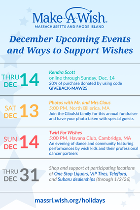 Ways to Help, December 2025