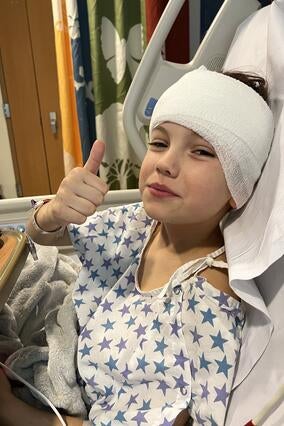 Wish kid Miles in treatment